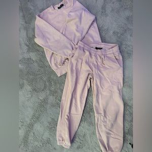 aritiza pink sweatsuit size s